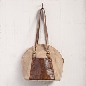 Mina B Bowling Bag Purse